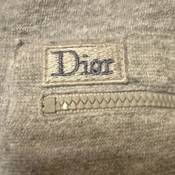 Vintage Christian Dior Heather Gray Men's Sweatpants XL - Picture 3 of 5